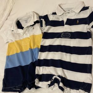 12 month Ralph Lauren polo shortalls